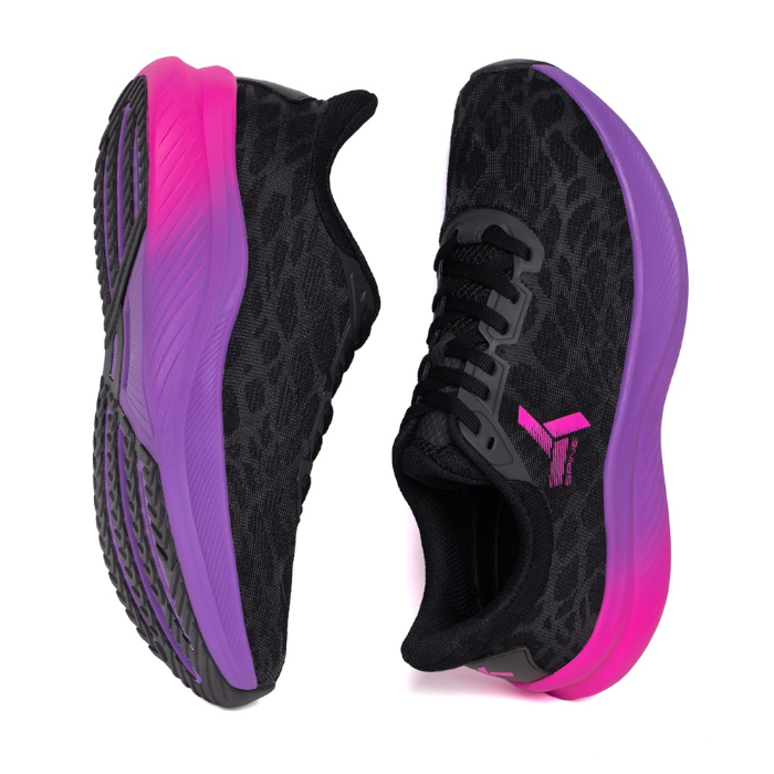 Кроссовки беговые SPINE Carbon Pro (S) (черный/фиолетовый)