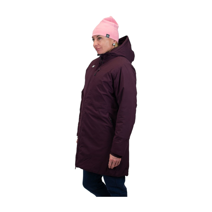 Куртка утепленная женская NONAME Wass Padded (бордовый)