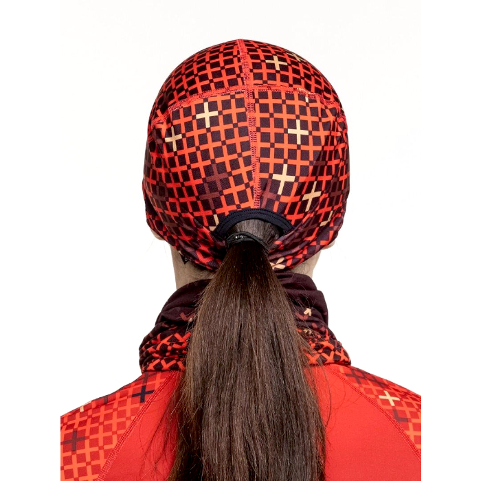 Шапка гоночная MOAX Sirius Pony Tail (красный)