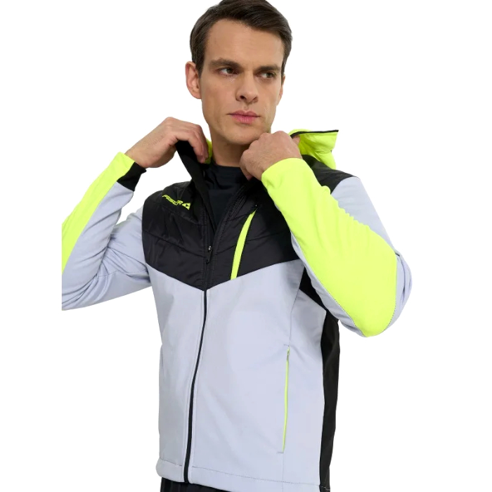 Куртка разминочная FISCHER Hybrid (серый)