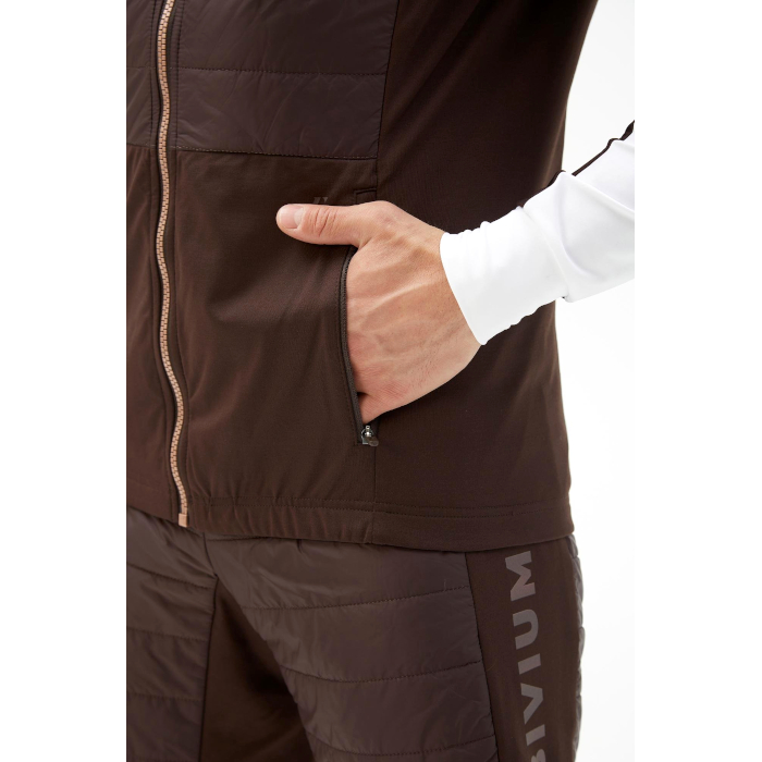 Жилет утепленный BIVIUM Комфорт (коричневый)