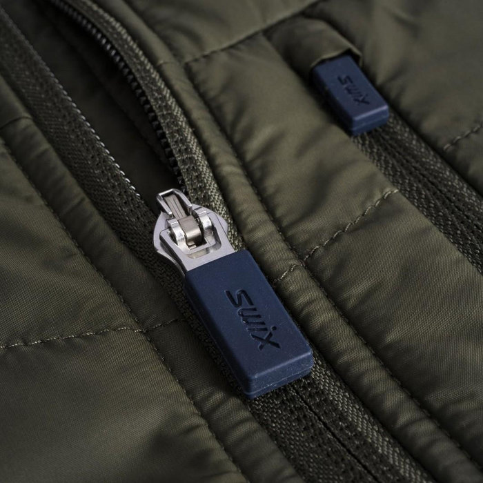 Куртка утепленная SWIX Dynamic Hybrid Insulated (оливковый)