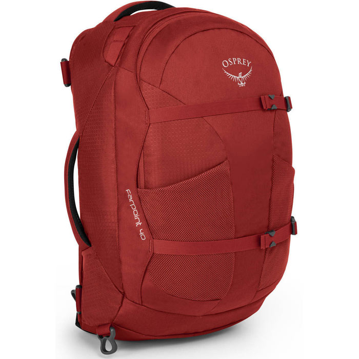 Рюкзак-сумка OSPREY Farpoint 40 Jasper Red M/L (красный)