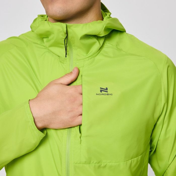 Ветровка для бега NORDSKI Easy Run (лимонный)