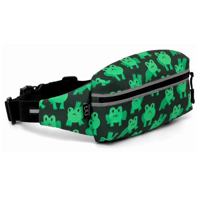 Сумка поясная ENKLEPP Marathon Waist Bag (черный/зеленый)