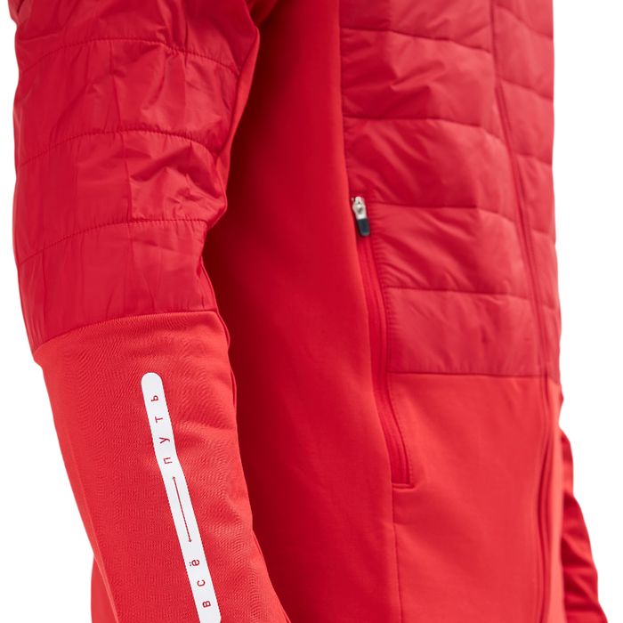 Куртка разминочная BIVIUM Комфорт (красный)