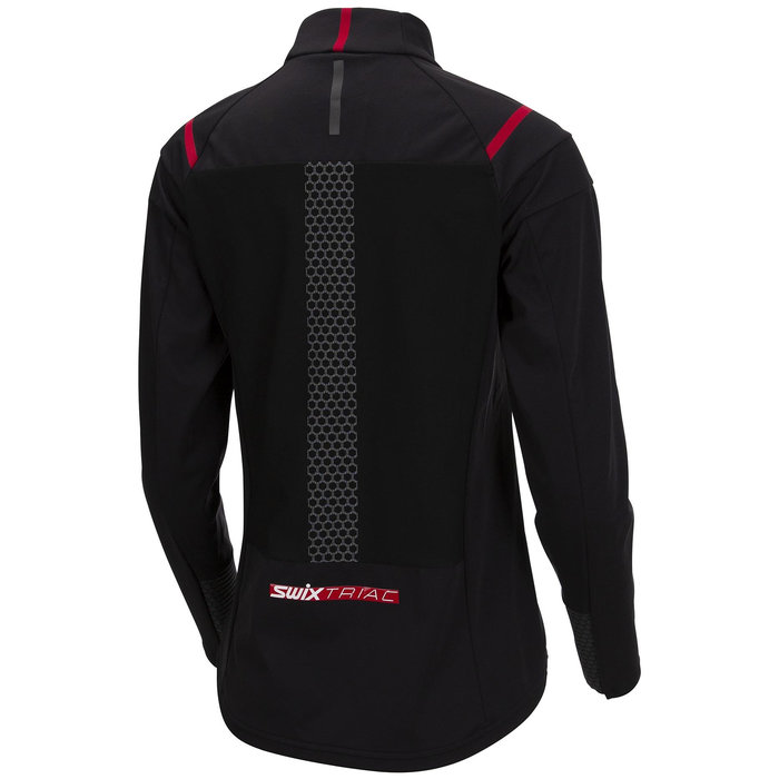 Куртка разминочная женская SWIX Triac Neo Shell (черный)