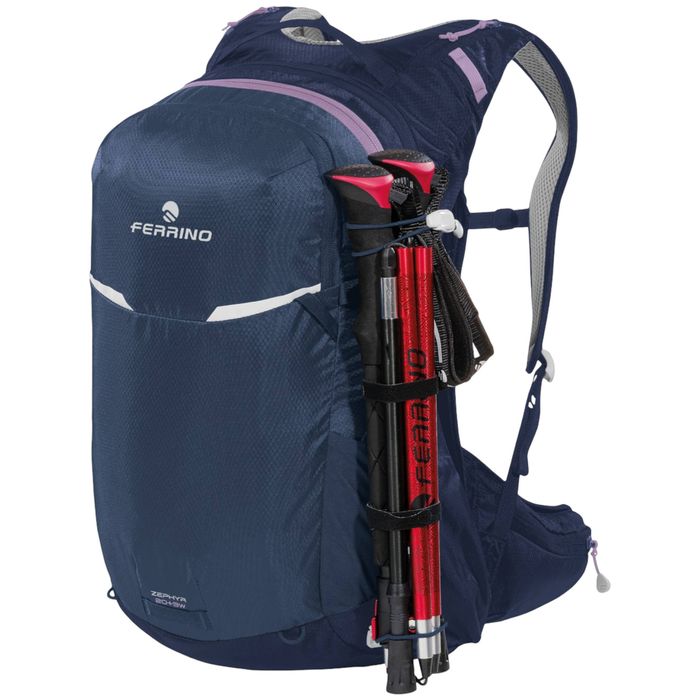 Рюкзак спортивный FERRINO Zephyr 20+3 Woman (темно-синий)