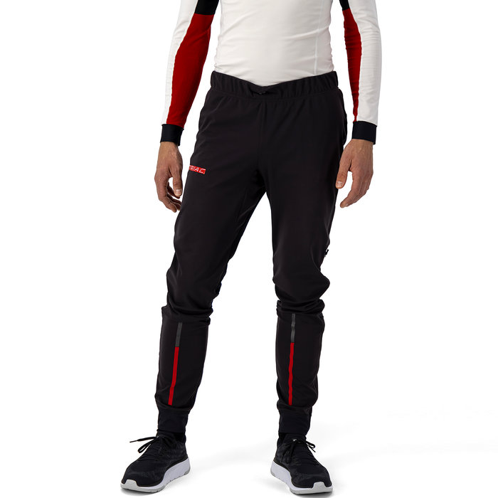 Брюки разминочные SWIX Triac Neo Shell (черный/красный)
