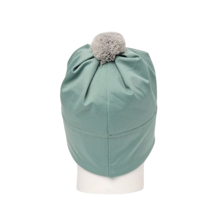 Шапка NORDSKI Train (помпон) (зеленый)