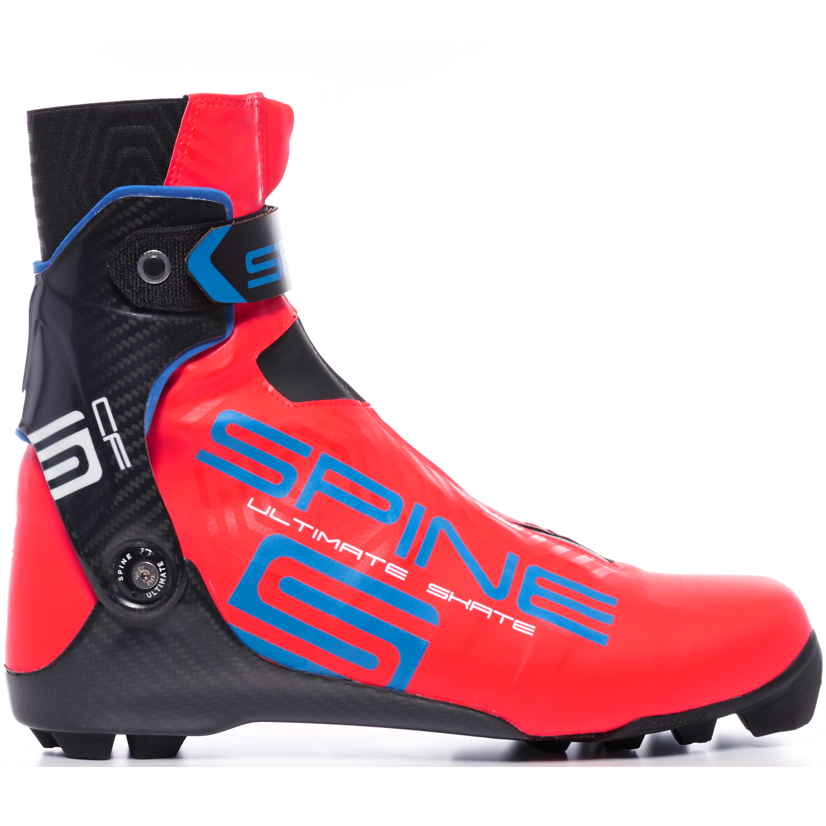 Лыжные ботинки SPINE NNN Ultimate Skate (599 SCF (Or/Bl)) (оранжевый/синий)