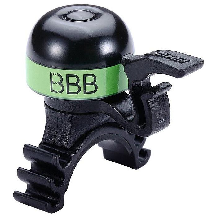 Звонок BBB MiniFit (черный/зеленый)