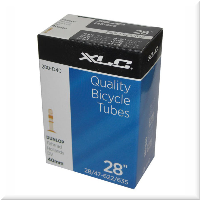 Камеры XLC Bicycle tubes 28&quot;_1 1/8*1,75 DV 40 мм