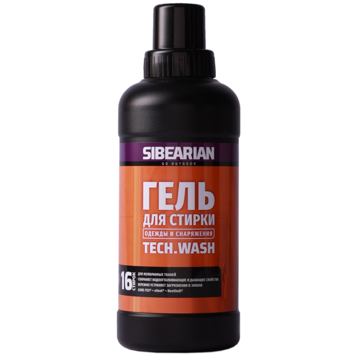Гель для стирки SIBEARIAN Tech Wash 500 мл.