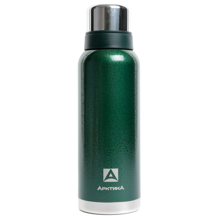Термос Арктика с узким горлом 1,2 л (зеленый)