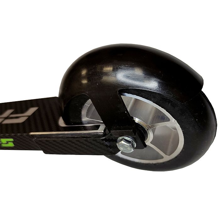 Лыжероллеры FFS Коньковые SK Soft (№ 2/средние) (черный)