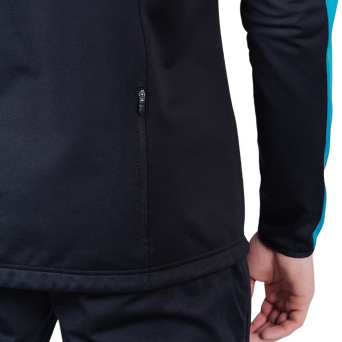 Куртка разминочная NORDSKI Premium (голубой/черный)