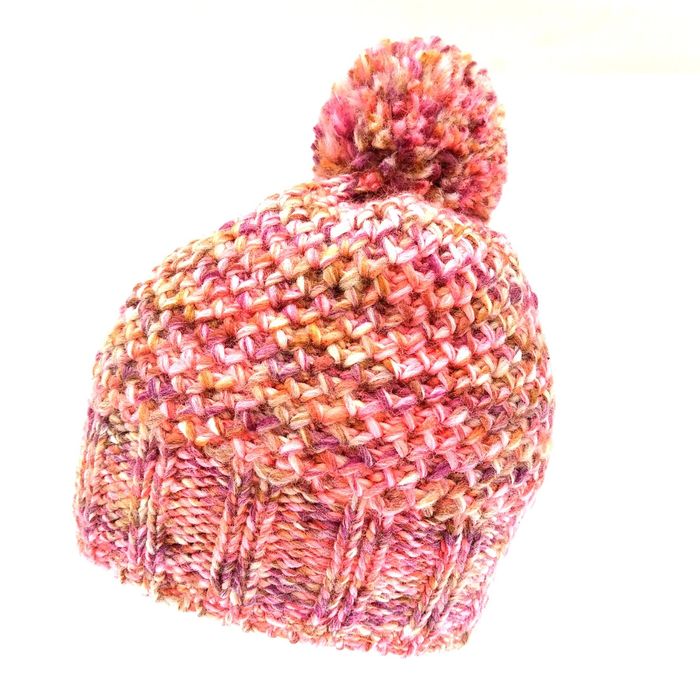 Шапка BUFF Knitted & Polar Hat Margo (розовый)