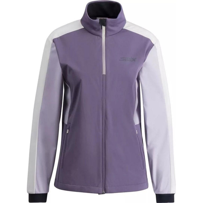 Куртка разминочная женская SWIX Cross (сиреневый)