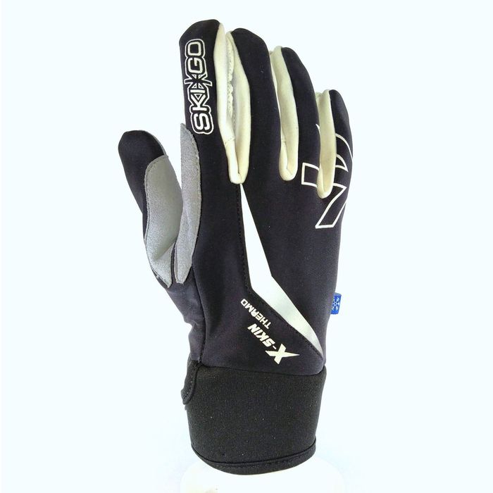 Перчатки лыжные SKIGO X-skin Thermo (черный)