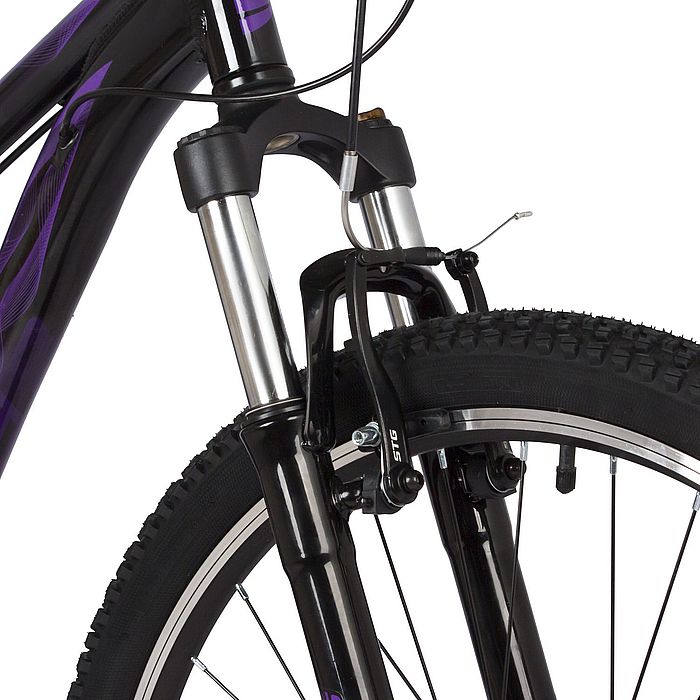 Велосипед STINGER Laguna STD 27.5&quot;, Al, V-Brake, 18-Speed (фиолетовый) (2022)