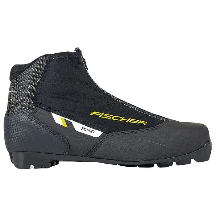 Лыжные ботинки FISCHER NNN XC Sport Pro (S86122) (черный/желтый)