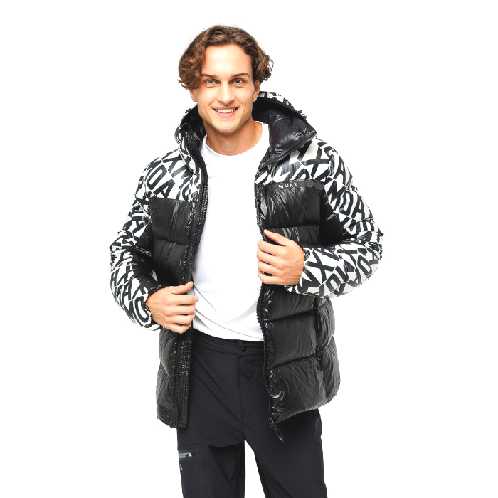 Куртка утепленная MOAX Club Team Logo (черный/белый)