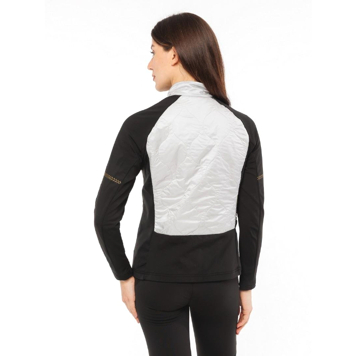 Куртка разминочная женская MOAX Tauri Stretch Fit (серый/черный)