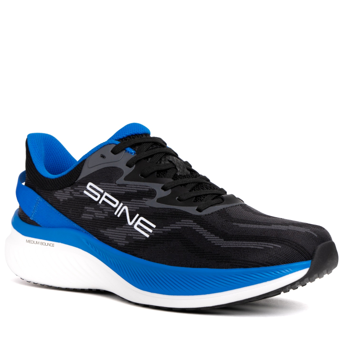 Кроссовки беговые SPINE Corsa (M) (черный/синий)