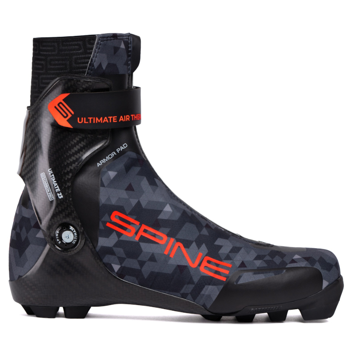 Лыжные ботинки SPINE NNN Ultimate Air Therm (690/7 SCF (Gr/Or)) (серый/оранжевый)