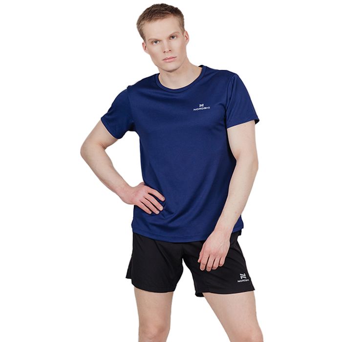 Футболка для бега NORDSKI Run (темно-синий)