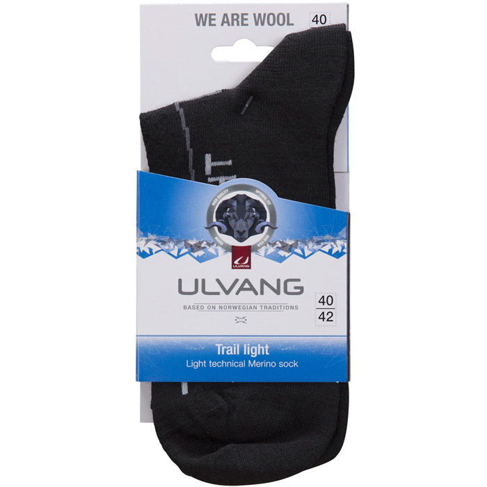 Носки для бега ULVANG Trail Light (черный)