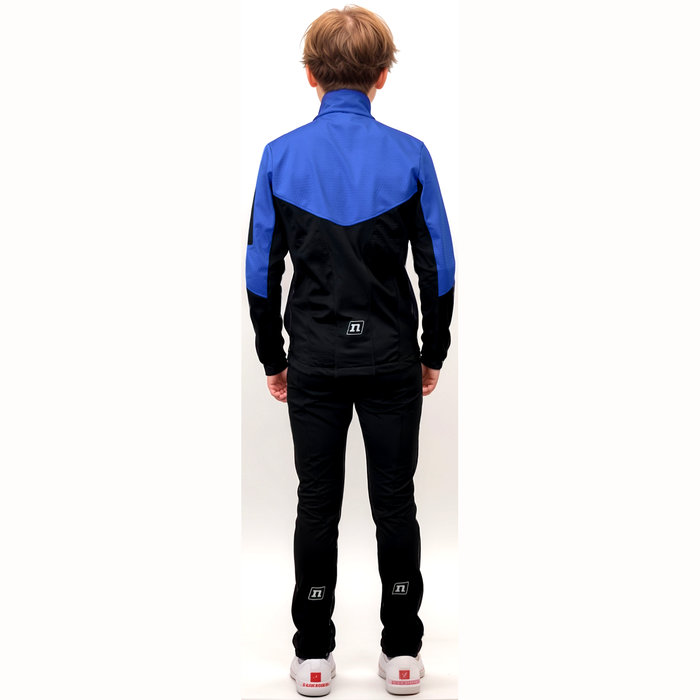 Костюм разминочный детский NONAME On The Move 24 (черный/синий)