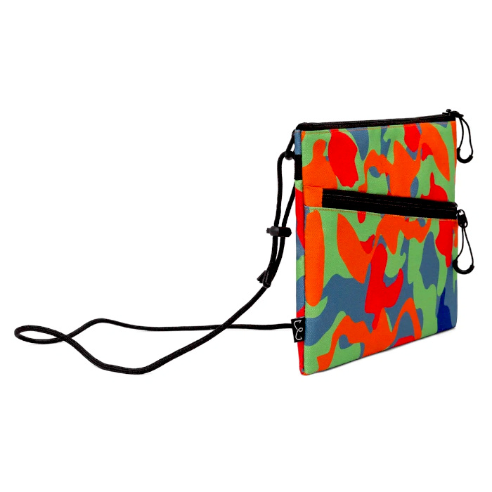 Сумка поясная ENKLEPP Denau (оранжевый/зеленый)