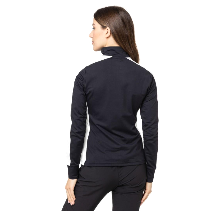 Термобелье женское (верх) MOAX Uhta 1/2 с молнией (черный)