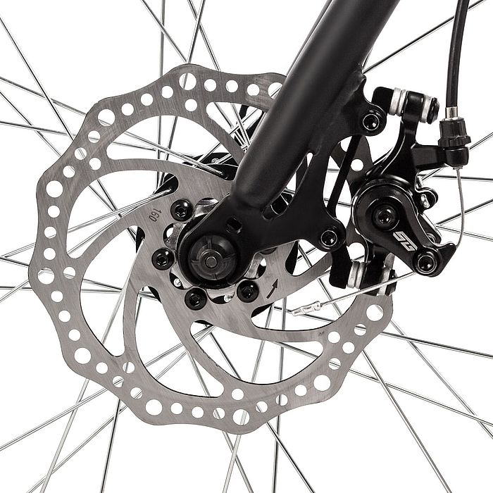 Велосипед горный (MTB) NOVATRACK Prime 24" (золотой)