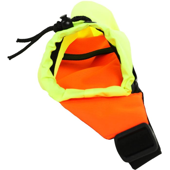 Подсумок для бегуна POWERUP с карманом для бутыли (оранжевый)