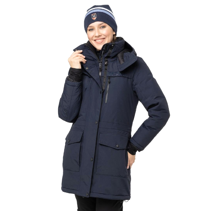 Парка женская MOAX Siberia Dupont (синий)