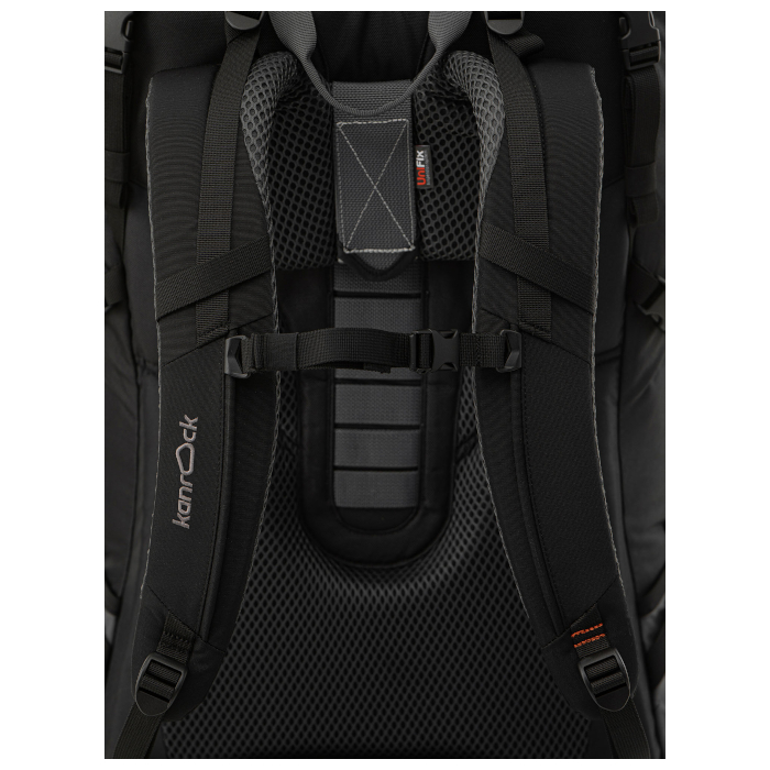 Рюкзак туристический KANROCK Charger 110+15 (черный)