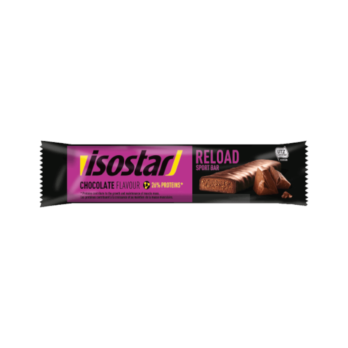 Батончик протеиновый ISOSTAR Reload Sport (Шоколад) 40 гр.