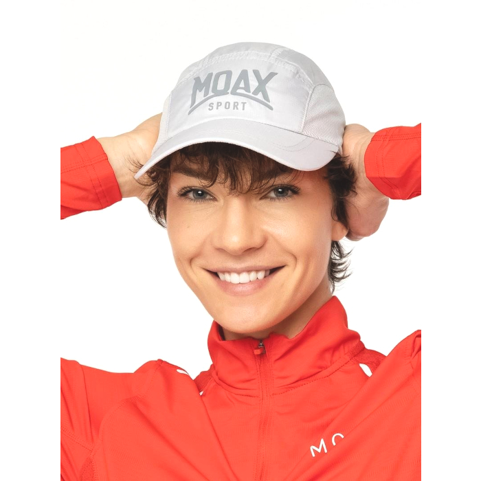 Кепка для бега MOAX Core (светло-серый)