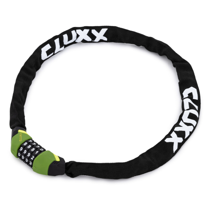 Велозамок CLUXX Gardia 85C (зеленый/черный)