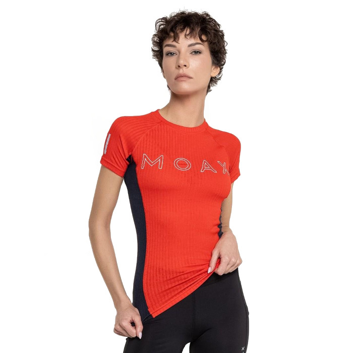 Термофутболка женская MOAX Race SS (красный)