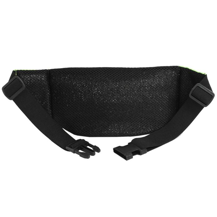 Подсумок для бегуна POWERUP с карманом для бутыли (зеленый)