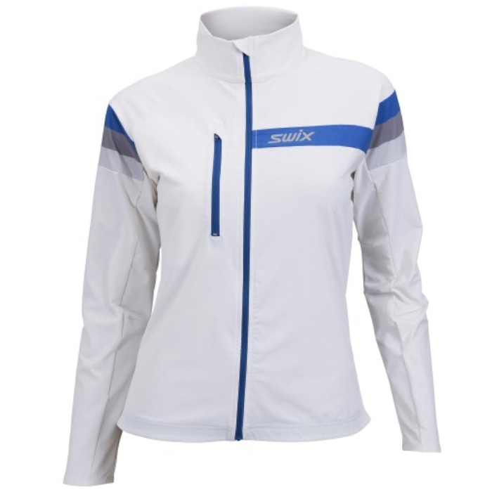 Куртка разминочная женская SWIX Focus (белый)