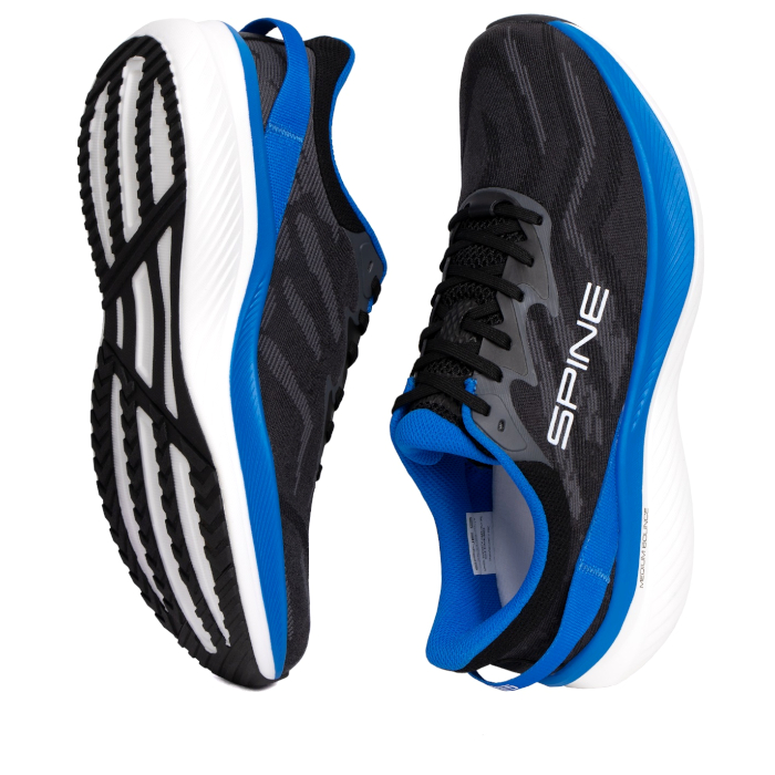 Кроссовки беговые SPINE Corsa (M) (черный/синий)