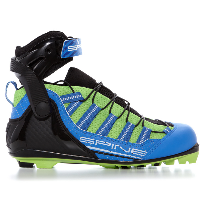 Лыжероллерные ботинки SPINE NNN Concept Skiroll Skate (17/1-21) (черный/синий)