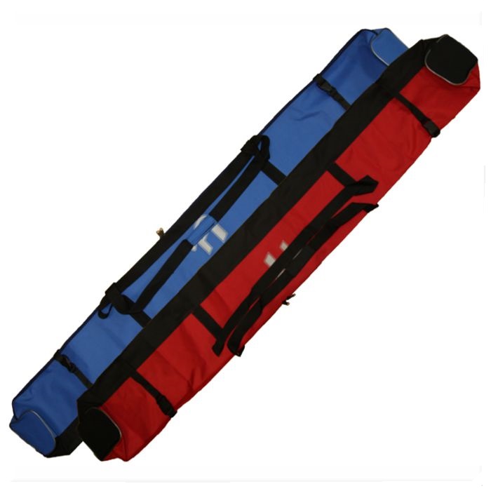Чехол для беговых лыж SP Стандарт (красный/синий)