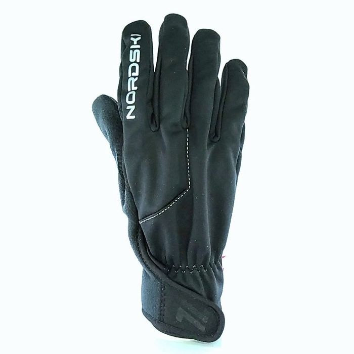 Перчатки лыжные NORDSKI Racing WS (серый/черный)
