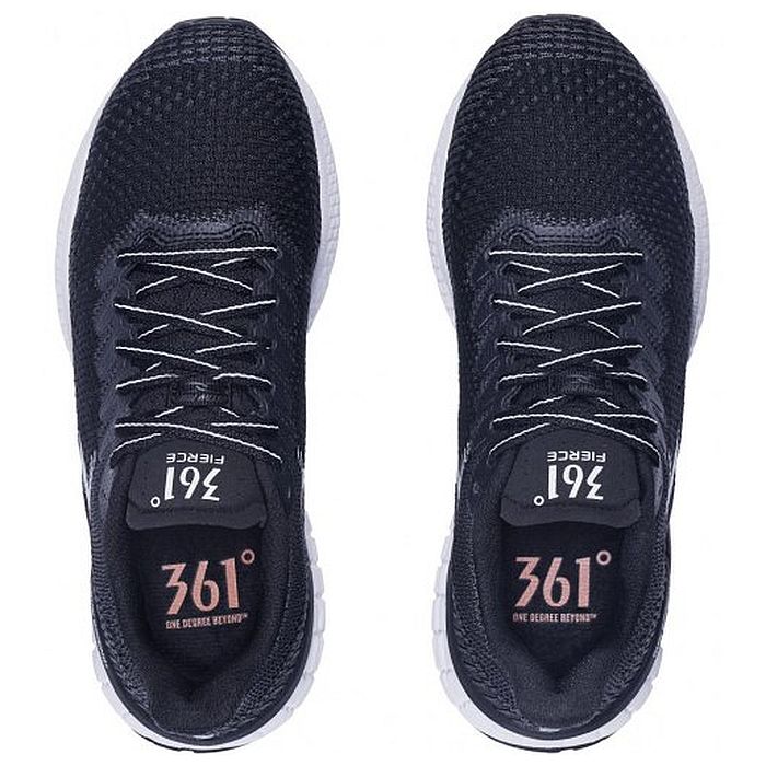 Кроссовки беговые 361° Fierce (черный/серый)